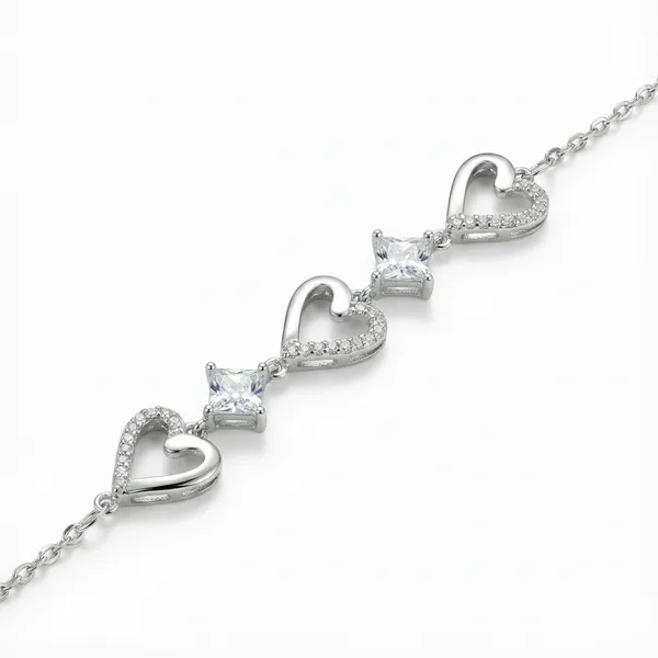 Elegant_Heart_Star_Zircon_Adjustable_Bracelet_For_Women_925_Sterling_Silver